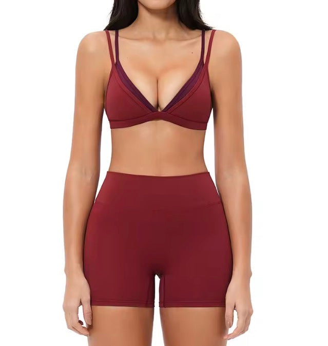 Elise Shorts Yoga Set