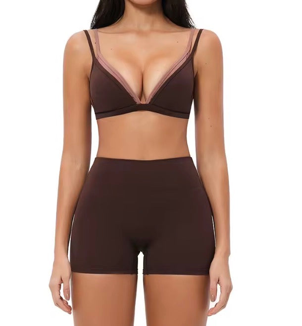 Elise Shorts Yoga Set