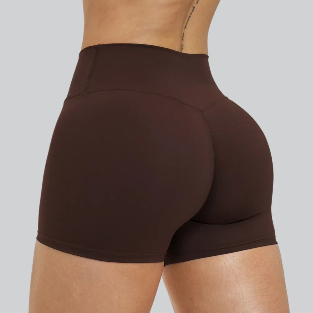 Karly High-Rise Yoga Shorts