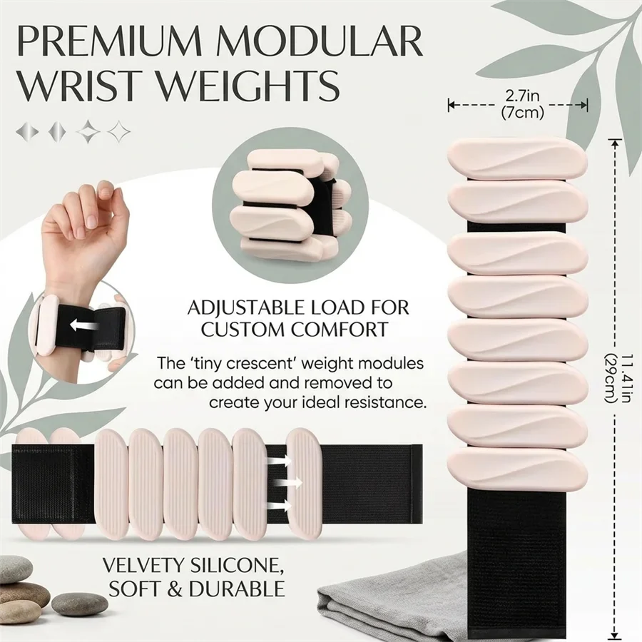 Soleniva - Weighted Wrist & Ankle Bands 1lb