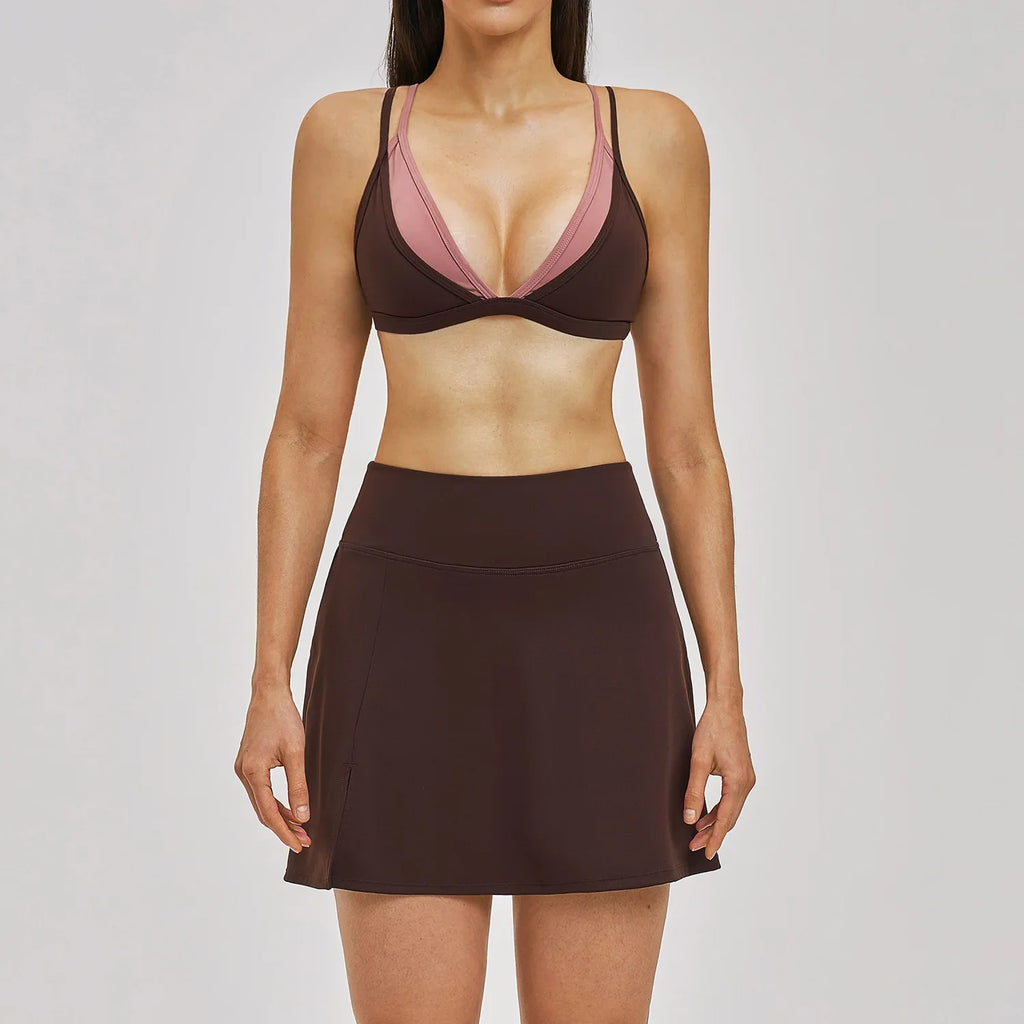 Elise Skort Yoga Set