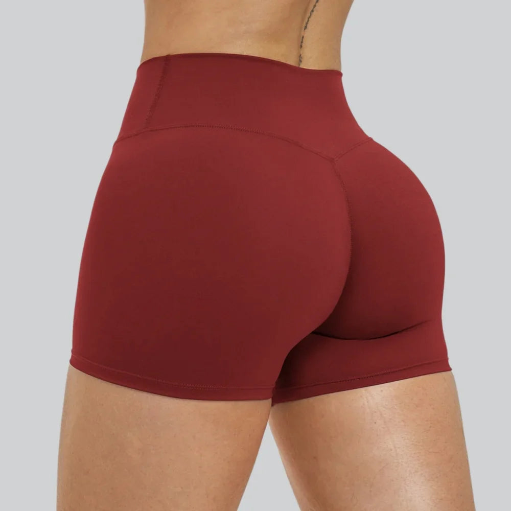 Karly High-Rise Yoga Shorts